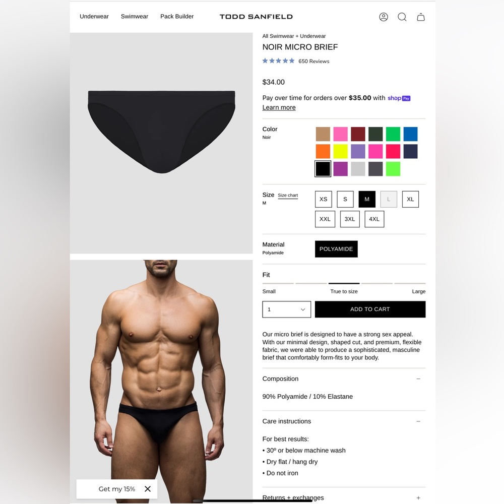 Todd Sanfield, Chocolate, Defiant Micro Brief